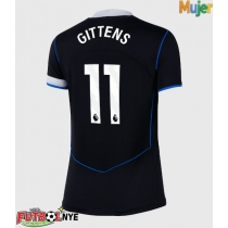 Camiseta Chelsea Jamie Gittens #11 Tercera Equipación para mujer 2025-26 manga corta